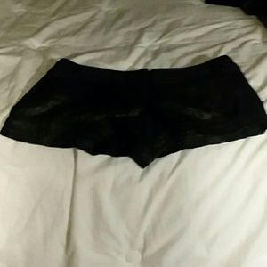 Black shorts